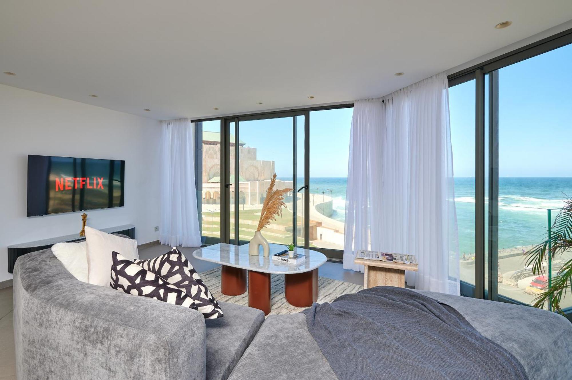 Thecasaedition - Bel Azur - Sea View & Hassan II Mosque Residency Casablanca Luaran gambar