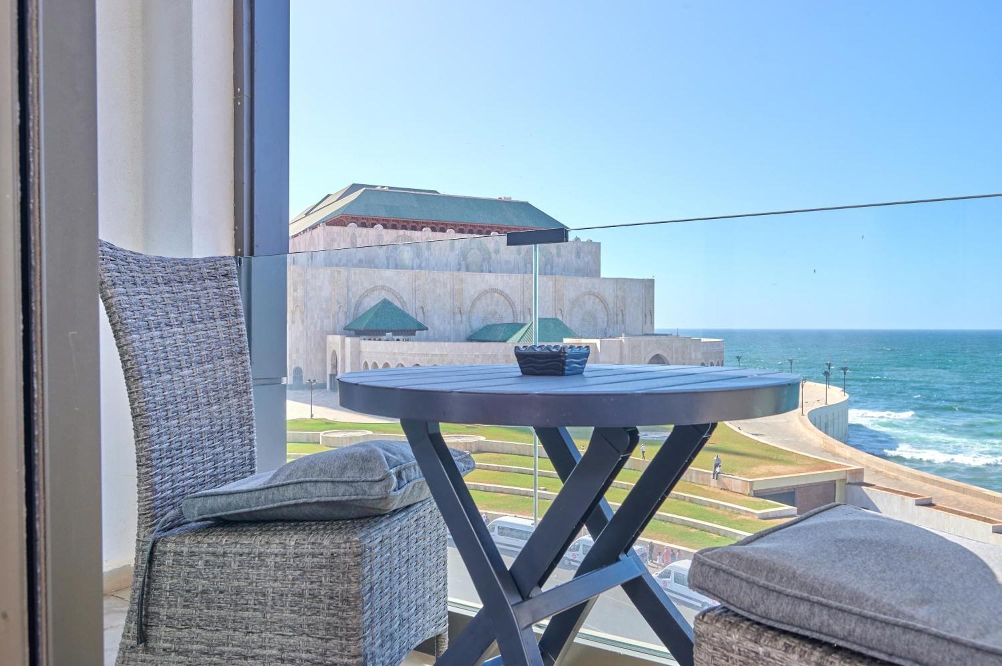 Thecasaedition - Bel Azur - Sea View & Hassan II Mosque Residency Casablanca Luaran gambar