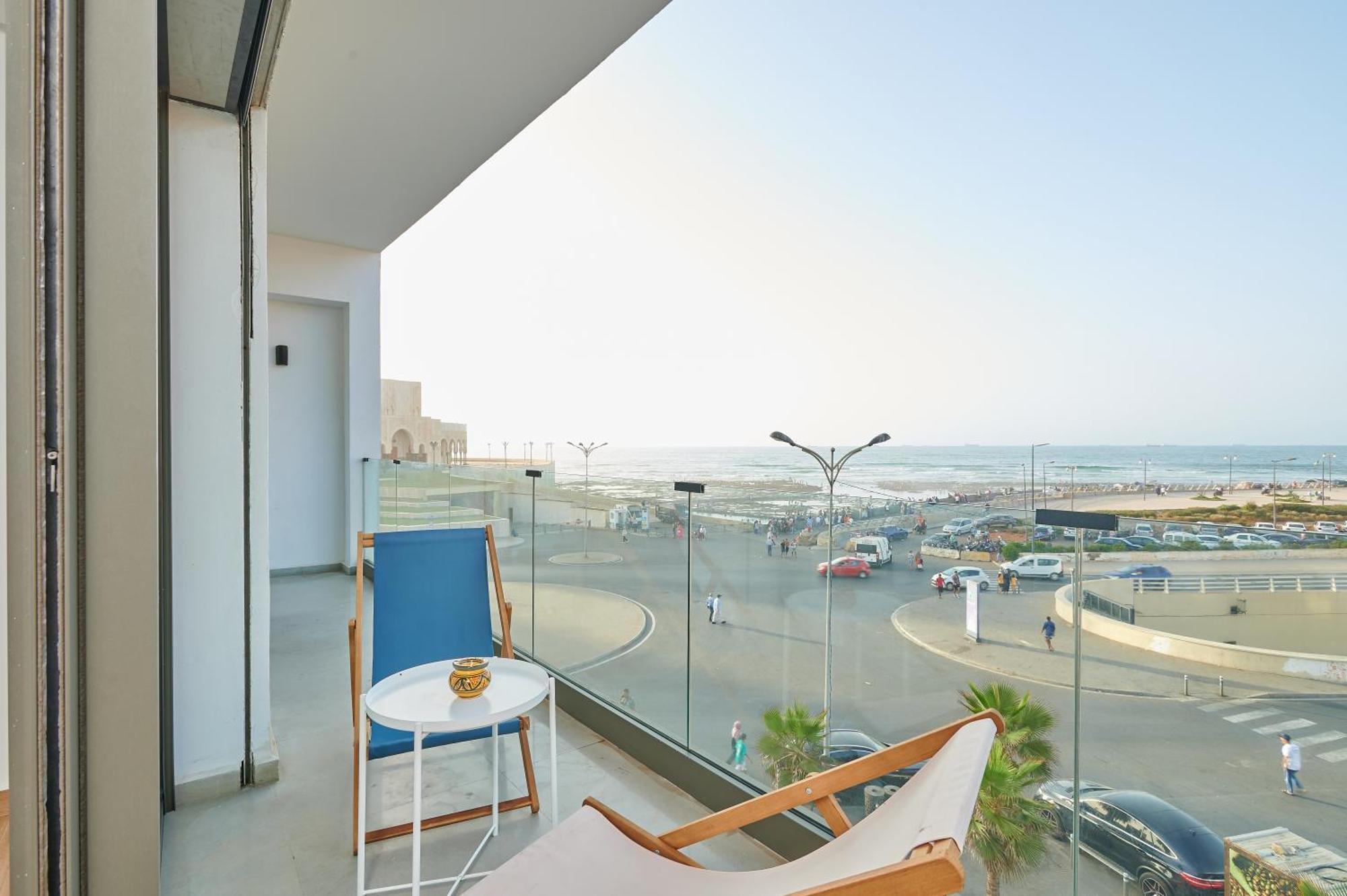 Thecasaedition - Bel Azur - Sea View & Hassan II Mosque Residency Casablanca Luaran gambar