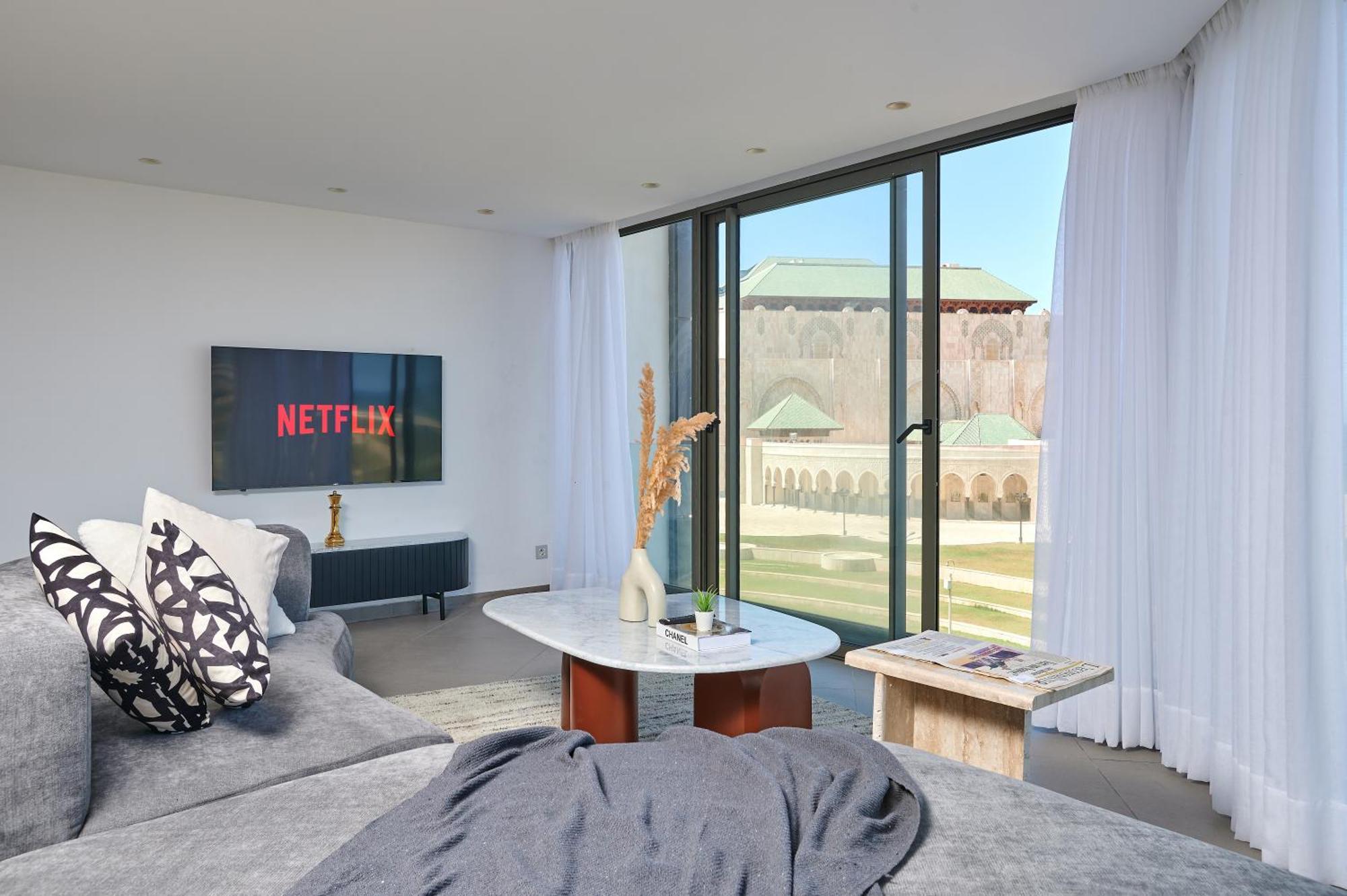 Thecasaedition - Bel Azur - Sea View & Hassan II Mosque Residency Casablanca Luaran gambar