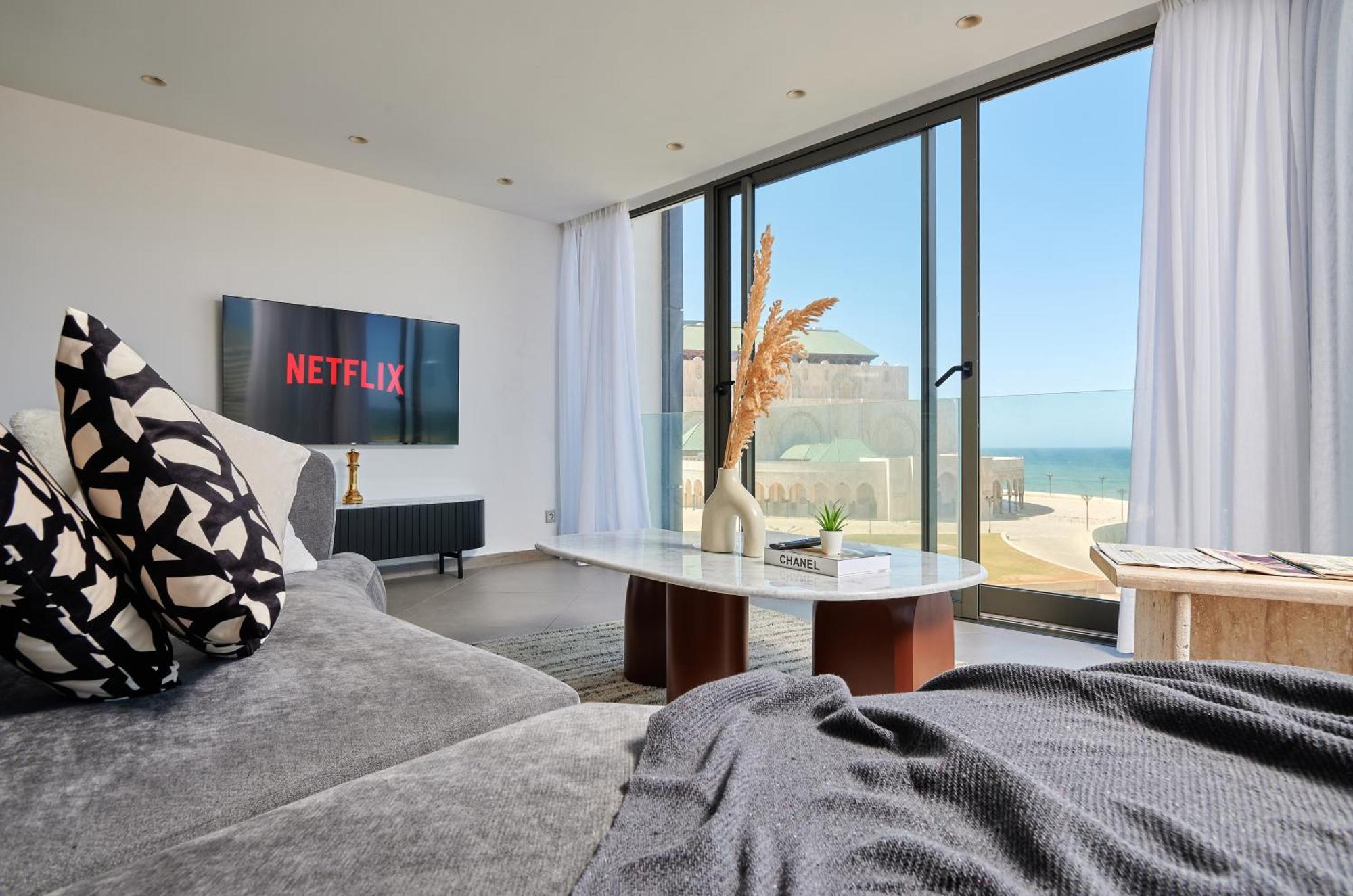 Thecasaedition - Bel Azur - Sea View & Hassan II Mosque Residency Casablanca Luaran gambar