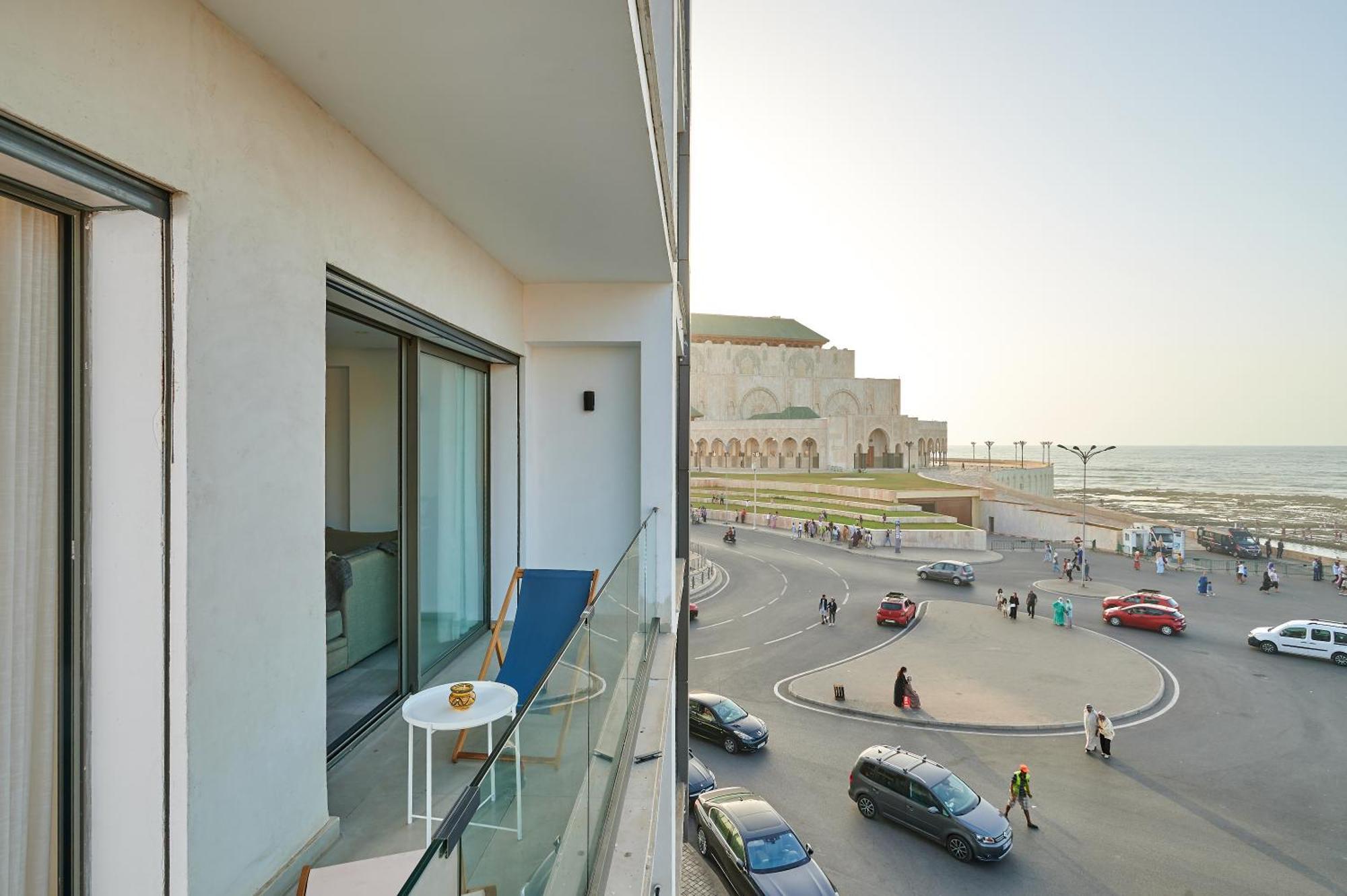 Thecasaedition - Bel Azur - Sea View & Hassan II Mosque Residency Casablanca Luaran gambar