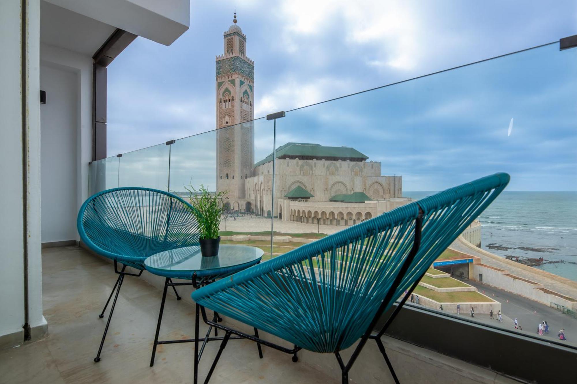 Thecasaedition - Bel Azur - Sea View & Hassan II Mosque Residency Casablanca Luaran gambar
