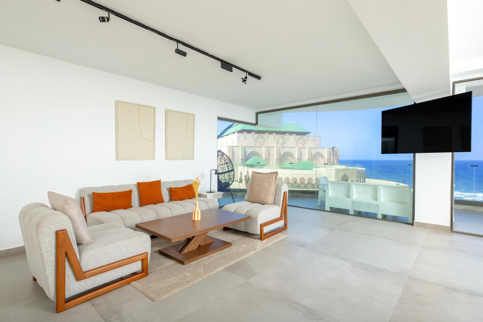 Thecasaedition - Bel Azur - Sea View & Hassan II Mosque Residency Casablanca Luaran gambar